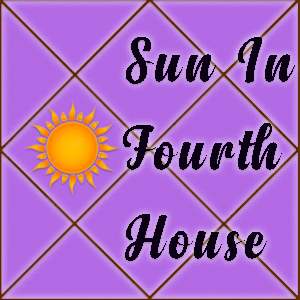 Sun in 4th house